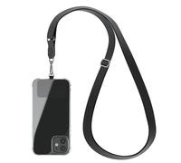 Universal Handykette Tous Smartphones Accrocher Large Handyband Chaîne Noir