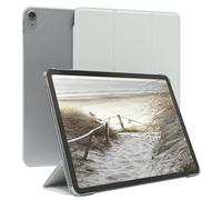 EAZY CASE - Coque de Protection Smartcase pour Tablette Apple iPad Air 11" M3 (2025), étui de Type Flip avec Support, Fonction Sleep Wake Up, en Similicuir Blanc