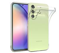 EAZY CASE - Coque de téléphone Portable en Silicone Compatible avec Galaxy A54 Coque de Protection Antichoc Fine et légère pour Galaxy A54 en Silicone Transparent
