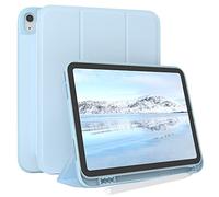 EAZY CASE - Étui de Protection avec Porte-Stylet pour iPad 11. Gen A16 (2025) Etui Tablette Housse Touchpen Smartcase détachable Pliable Auto Sleep Wake Up en Bleu Clair