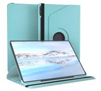 EAZY CASE - Étui de protection pour tablette Galaxy Tab S11 Ultra 14,6" - Étui rotatif à 360° - Avec fonction support - En cuir synthétique - Bleu