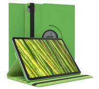 EAZY CASE - Étui pour Tablette Apple iPad Air 11" M3 (2025) Housse de Protection Smart Cover Support Rotatif Pochette Pliante 360° pivotante avec Fonction Stand Cuir synthétique Vert