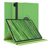 EAZY CASE - Étui pour Tablette Apple iPad Air 13" M3 (2025) Housse de Protection Smart Cover Support Rotatif Pochette Pliante 360° pivotante avec Fonction Stand Cuir synthétique Vert