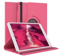 EAZY CASE - Étui pour Tablette Apple iPad Air / 2017/2018 Housse de Protection Smart Cover Support Rotatif Pochette Pliante 360° pivotante avec Fonction Stand Cuir synthétique Rose