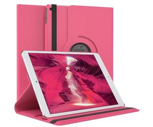 EAZY CASE - Étui pour Tablette Apple iPad Air / 2017/2018 Housse de Protection Smart Cover Support Rotatif Pochette Pliante 360° pivotante avec Fonction Stand Cuir synthétique Rose