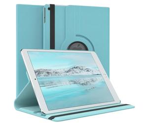 EAZY CASE - Étui pour Tablette Apple iPad Air / 2017/2018 Housse de Protection Smart Cover Support Rotatif Pochette Pliante 360° pivotante avec Fonction Stand Cuir synthétique Bleu
