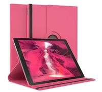 EAZY CASE - Étui pour Tablette Apple iPad Pro 12,9" (2017) Housse de Protection Smart Cover Support Rotatif Pochette Pliante 360° pivotante avec Fonction Stand Cuir synthétique Rose