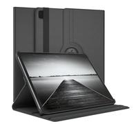 EAZY CASE - Étui pour Tablette Apple iPad Pro 12,9" (2020) Housse de Protection Smart Cover Support Rotatif Pochette Pliante 360° pivotante avec Fonction Stand Cuir synthétique Noir