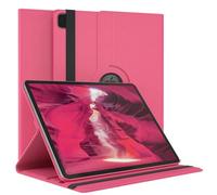 EAZY CASE - Étui pour Tablette Apple iPad Pro 12,9" (2022) Housse de Protection Smart Cover Support Rotatif Pochette Pliante 360° pivotante avec Fonction Stand Cuir synthétique Rose