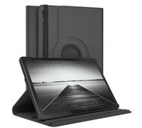 EAZY CASE - Étui pour Tablette Galaxy Tab S10 FE Housse de Protection Smart Cover Support Rotatif Pochette Pliante 360° pivotante avec Fonction Stand Cuir synthétique Noir