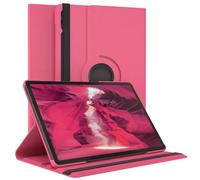 EAZY CASE - Étui pour Tablette Galaxy Tab S9 FE Plus Housse de Protection Smart Cover Support Rotatif Pochette Pliante 360° pivotante avec Fonction Stand Cuir synthétique Rose