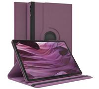 EAZY CASE - Étui pour Tablette Galaxy Tab S9 FE Plus Housse de Protection Smart Cover Support Rotatif Pochette Pliante 360° pivotante avec Fonction Stand Cuir synthétique Violet