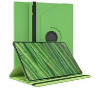 EAZY CASE - Étui pour Tablette Galaxy Tab S9 Ultra Housse de Protection Smart Cover Support Rotatif Pochette Pliante 360° pivotante avec Fonction Stand Cuir synthétique Vert