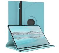 EAZY CASE - Étui pour Tablette Galaxy Tab S9 Ultra Housse de Protection Smart Cover Support Rotatif Pochette Pliante 360° pivotante avec Fonction Stand Cuir synthétique Bleu