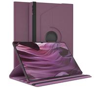 EAZY CASE - Étui pour Tablette Galaxy Tab S9 Ultra Housse de Protection Smart Cover Support Rotatif Pochette Pliante 360° pivotante avec Fonction Stand Cuir synthétique Violet