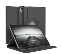 EAZY CASE - Étui pour Tablette iPad 10,9" 10. Gen Housse de Protection Smart Cover Support Rotatif Pochette Pliante 360° pivotante avec Fonction Stand Cuir synthétique Noir