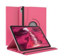 EAZY CASE - Étui pour Tablette iPad 10,9" 10. Gen Housse de Protection Smart Cover Support Rotatif Pochette Pliante 360° pivotante avec Fonction Stand Cuir synthétique Rose