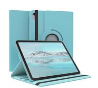 EAZY CASE - Étui pour Tablette iPad 11. Gen A16 (2025) Housse de Protection Smart Cover Support Rotatif Pochette Pliante 360° pivotante avec Fonction Stand Cuir synthétique Bleu