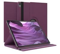 EAZY CASE - Étui pour Tablette iPad Air 13" (2024) Housse de Protection Smart Cover Support Rotatif Pochette Pliante 360° pivotante avec Fonction Stand Cuir synthétique Violet