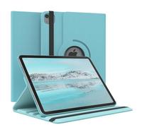 EAZY CASE - Étui pour Tablette iPad Air 4 / Air 5 10,9" Housse de Protection Smart Cover Support Rotatif Pochette Pliante 360° pivotante avec Fonction Stand Cuir synthétique Bleu