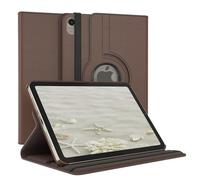 EAZY CASE - Étui pour Tablette iPad Mini 7 (2024) Housse de Protection Smart Cover Support Rotatif Pochette Pliante 360° pivotante avec Fonction Stand Cuir synthétique Marron