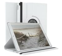 EAZY CASE - Étui pour Tablette iPad Pro 10,5" Housse de Protection Smart Cover Support Rotatif Pochette Pliante 360° pivotante avec Fonction Stand Cuir synthétique Blanc