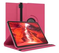 EAZY CASE - Étui pour Tablette iPad Pro 11" (2024) Housse de Protection Smart Cover Support Rotatif Pochette Pliante 360° pivotante avec Fonction Stand Cuir synthétique Rose