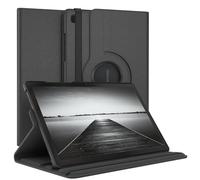 EAZY CASE - Étui pour Tablette Samsung Galaxy Tab A7 Housse de Protection Smart Cover Support Rotatif Pochette Pliante 360° pivotante avec Fonction Stand Cuir synthétique Noir