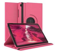 EAZY CASE - Étui pour Tablette Samsung Galaxy Tab A7 Housse de Protection Smart Cover Support Rotatif Pochette Pliante 360° pivotante avec Fonction Stand Cuir synthétique Rose