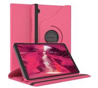 EAZY CASE - Étui pour Tablette Samsung Galaxy Tab A9 Housse de Protection Smart Cover Support Rotatif Pochette Pliante 360° pivotante avec Fonction Stand Cuir synthétique Rose