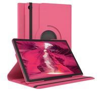EAZY CASE - Étui pour Tablette Samsung Galaxy Tab A9 Plus Housse de Protection Smart Cover Support Rotatif Pochette Pliante 360° pivotante avec Fonction Stand Cuir synthétique Rose