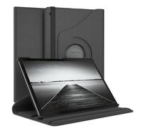 EAZY CASE - Étui pour Tablette Samsung Galaxy Tab S5e Housse de Protection Smart Cover Support Rotatif Pochette Pliante 360° pivotante avec Fonction Stand Cuir synthétique Noir