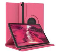 EAZY CASE - Étui pour Tablette Samsung Galaxy Tab S6 Lite Housse de Protection Smart Cover Support Rotatif Pochette Pliante 360° pivotante avec Fonction Stand Cuir synthétique Rose