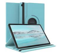 EAZY CASE - Étui pour Tablette Samsung Galaxy Tab S6 Lite Housse de Protection Smart Cover Support Rotatif Pochette Pliante 360° pivotante avec Fonction Stand Cuir synthétique Bleu