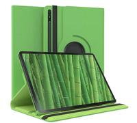 EAZY CASE - Étui pour Tablette Samsung Galaxy Tab S8 Plus / S7 Plus Housse de Protection Smart Cover Support Rotatif Pochette Pliante 360° pivotante avec Fonction Stand Cuir synthétique Vert