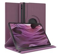 EAZY CASE - Étui pour Tablette Samsung Galaxy Tab S8 Plus / S7 Plus Housse de Protection Smart Cover Support Rotatif Pochette Pliante 360° pivotante avec Fonction Stand Cuir synthétique Violet