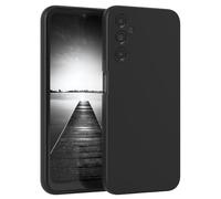 EAZY CASE - Housse en Silicone pour Galaxy A14 5G Housse Souple Antichoc Housse pour Portable avec Protection pour Appareil Photo Fines Premium Protection Cover TPU Phone Bumper en Noir