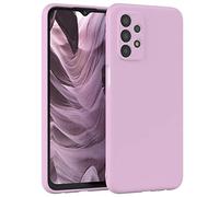 EAZY CASE - Housse en Silicone pour Galaxy A23 5G Housse Souple Antichoc Housse pour Portable avec Protection pour Appareil Photo Fines Premium Protection Cover TPU Phone Bumper en Lilas Clair