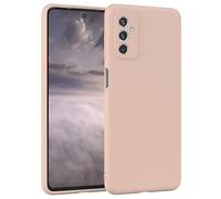 EAZY CASE - Housse en Silicone pour Galaxy M52 5G Housse Souple Antichoc Housse pour Portable avec Protection pour Appareil Photo Fines Premium Protection Cover TPU Phone Bumper en Rose