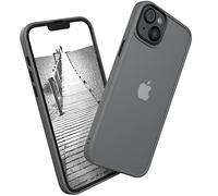 EAZY CASE - Outdoor Case Mate Compatible avec iPhone 14 Plus Premium avec Une Protection Ultime Anti-Choc, Finition Soft-Touch, avec Protection pour caméra - Gris