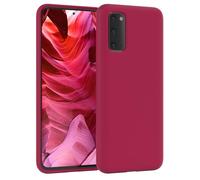 EAZY CASE Premium Housse Silicone pour Galaxy S20 avec Protection pour Appareil Photo et Doublure intérieure étui en Silicone Housse de Protection Bumper Handy Case en Violet Baie
