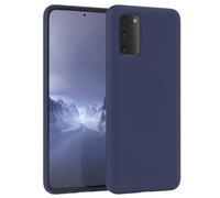 EAZY CASE Premium Housse Silicone pour Galaxy S20 Plus avec Protection pour Appareil Photo et Doublure intérieure étui en Silicone Housse de Protection Bumper Handy Case en Bleu Nuit