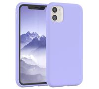 EAZY CASE Premium Housse Silicone pour iPhone 11 avec Protection pour Appareil Photo et Doublure intérieure étui en Silicone Housse de Protection Bumper Handy Case en Violet Clair