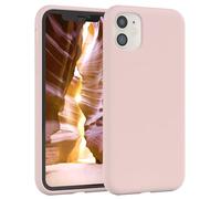 EAZY CASE Premium Housse Silicone pour iPhone 11 avec Protection pour Appareil Photo et Doublure intérieure étui en Silicone Housse de Protection Bumper Handy Case en Rose Ancien