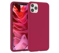 EAZY CASE Premium Housse Silicone pour iPhone 11 Pro Max avec Protection pour Appareil Photo et Doublure intérieure étui en Silicone Housse de Protection Bumper Handy Case en Violet Baie