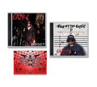 Eazy-E Complete Discography CD Collection: (Eazy-Duz-It / Str8 Off Tha Streetz Of Muthaphukkin Compton) + Including Bonus Art Card