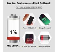 Eb-Bt575bbe Replacement Battery 4900mah Compatible With Samsung Galaxy Tab Active3 T575 With Tool Set