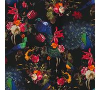 Papier Peint Erismann Instawalls Paon Oiseaux Exotiques Et Fleurs Multi 6371-15