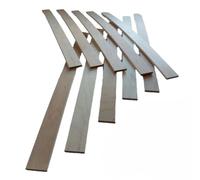 EBAC Literie 10 Lattes Bois - 680x53x8 mm - idéal réparer sommier/bz/clic clac
