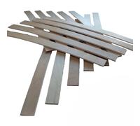 EBAC Literie 15 Lattes Bois - 680x53x8 mm - idéal réparer sommier/bz/clic clac